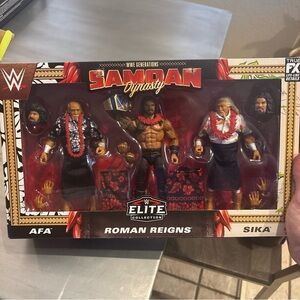 WWE Elite Collection Samoan Dynasty Action Figures
